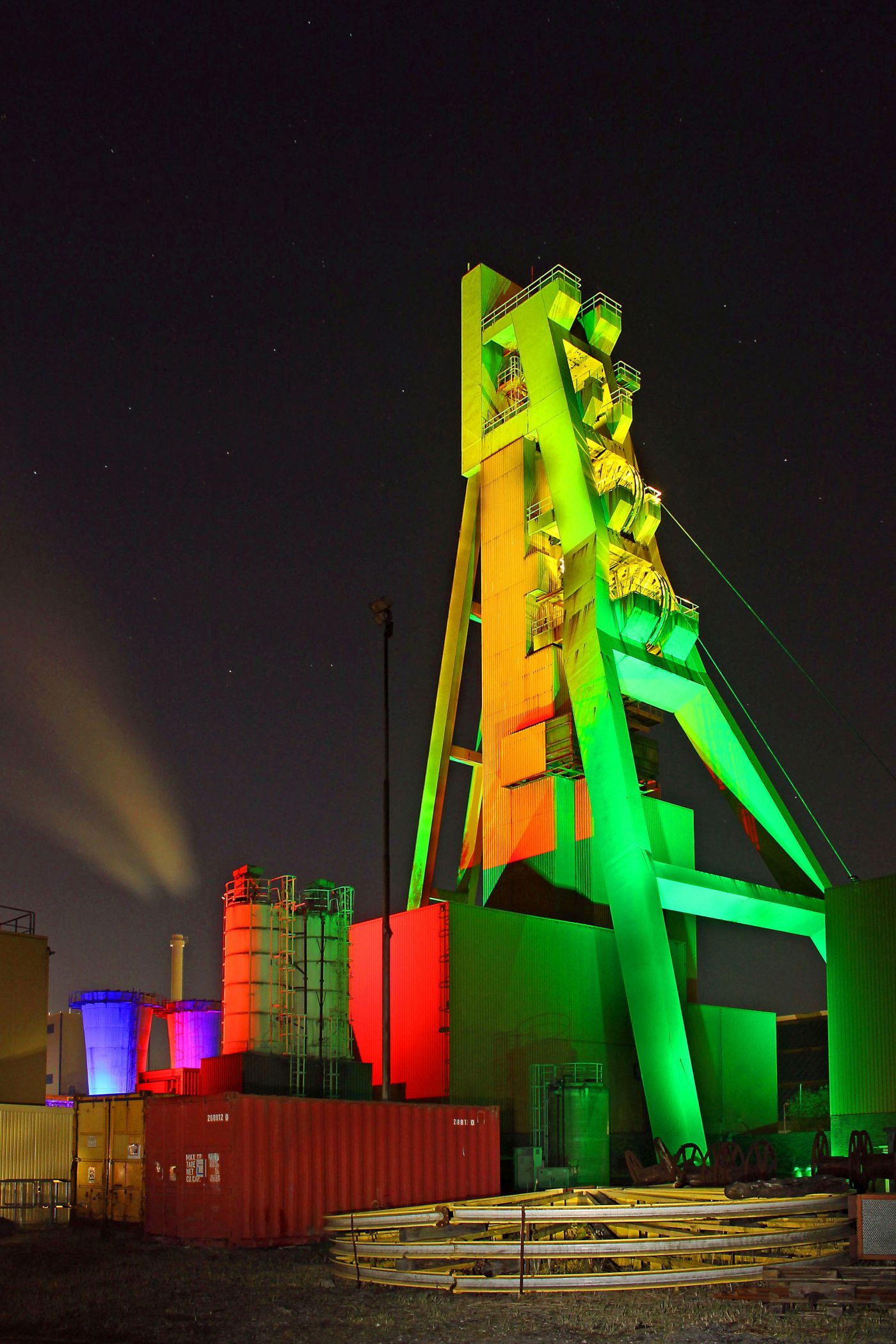Zeche Monopol, Schacht Grimberg 2, Bergkamen, 2016.<br>Foto: LWL / Wolfgang Schubert