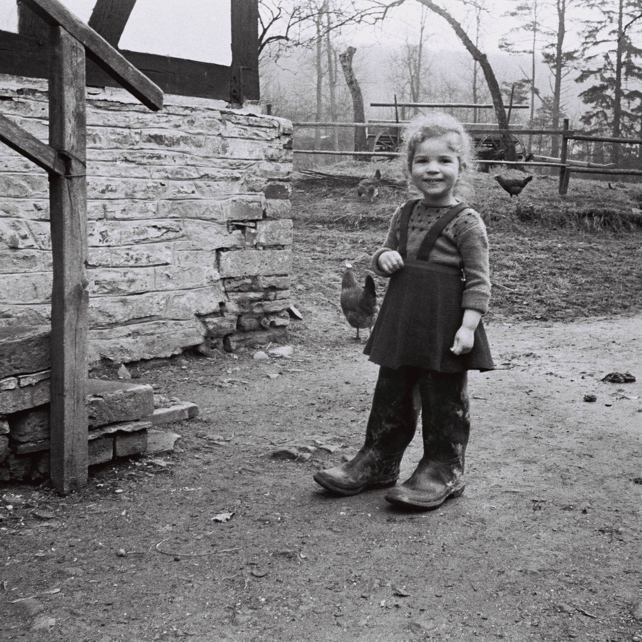 Originalaufnahme von Jutta Fick (geb. Stöcker) im Haus Stöcker.<br>Foto: LWL