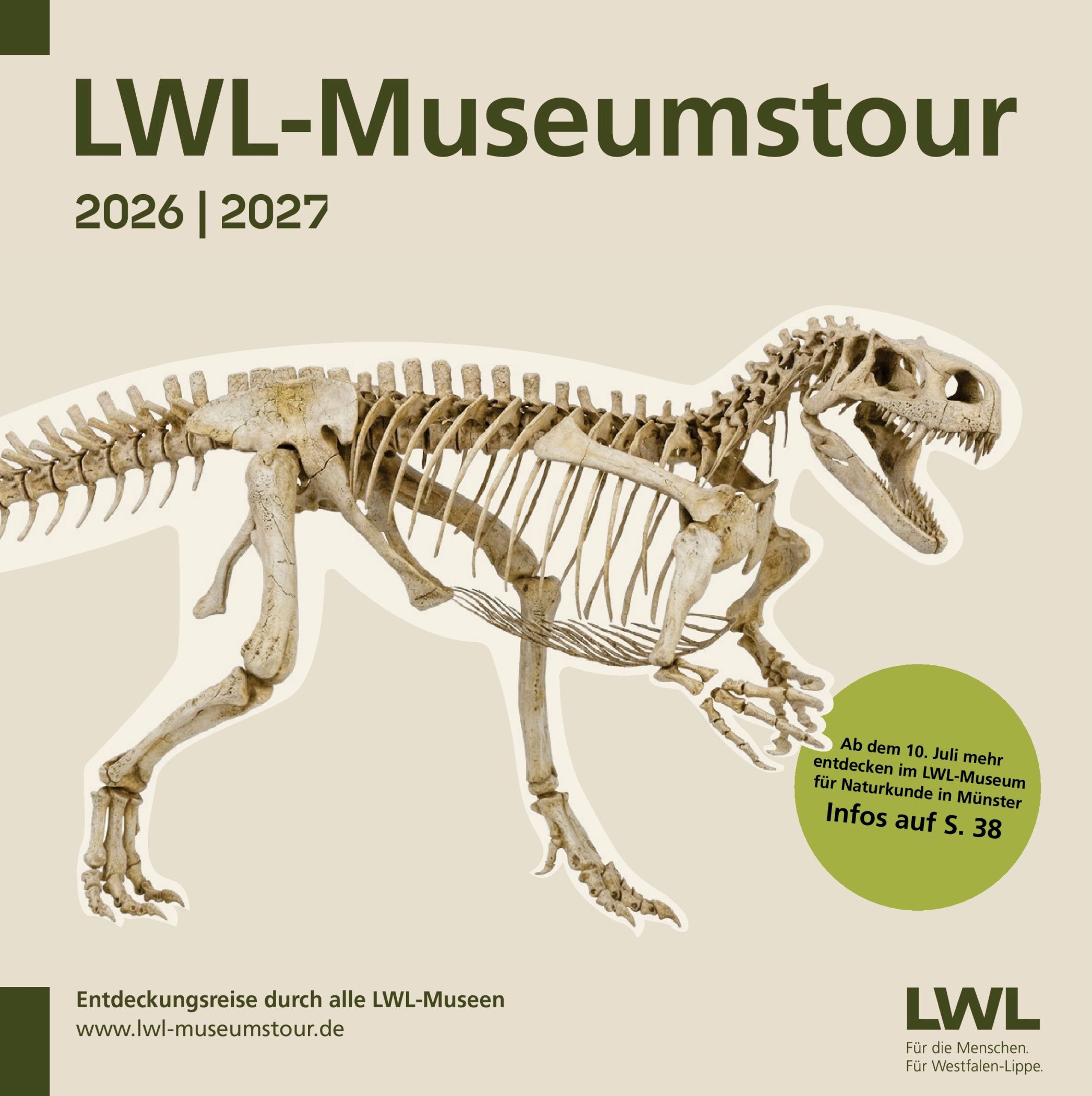 Der LWL hat jetzt die 29. Ausgabe seiner Museumstour herausgegeben. Sie gibt einen Überblick über Ausstellungen und Veranstaltungen in den LWL-Museen und stellt weitere westfälische und LVR-Museen vor.<br>Foto: LWL
