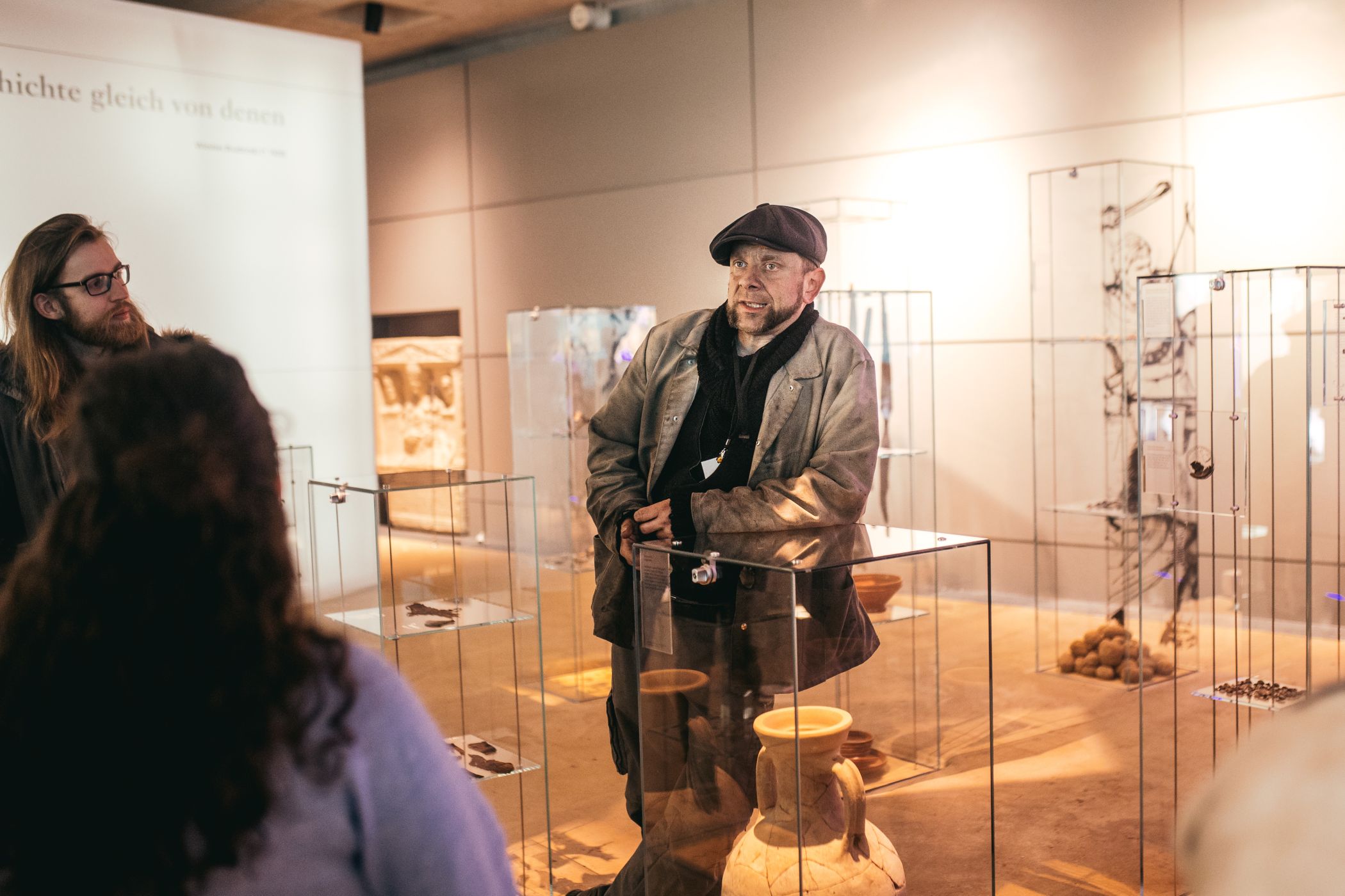 In der Spezialführung führt Timo Reichelt anlässlich der Extraschicht durch die Dauerausstellung und die Sonderausstellung "Mahlzeit!".<br>Foto: LWL/ M. Hömberg