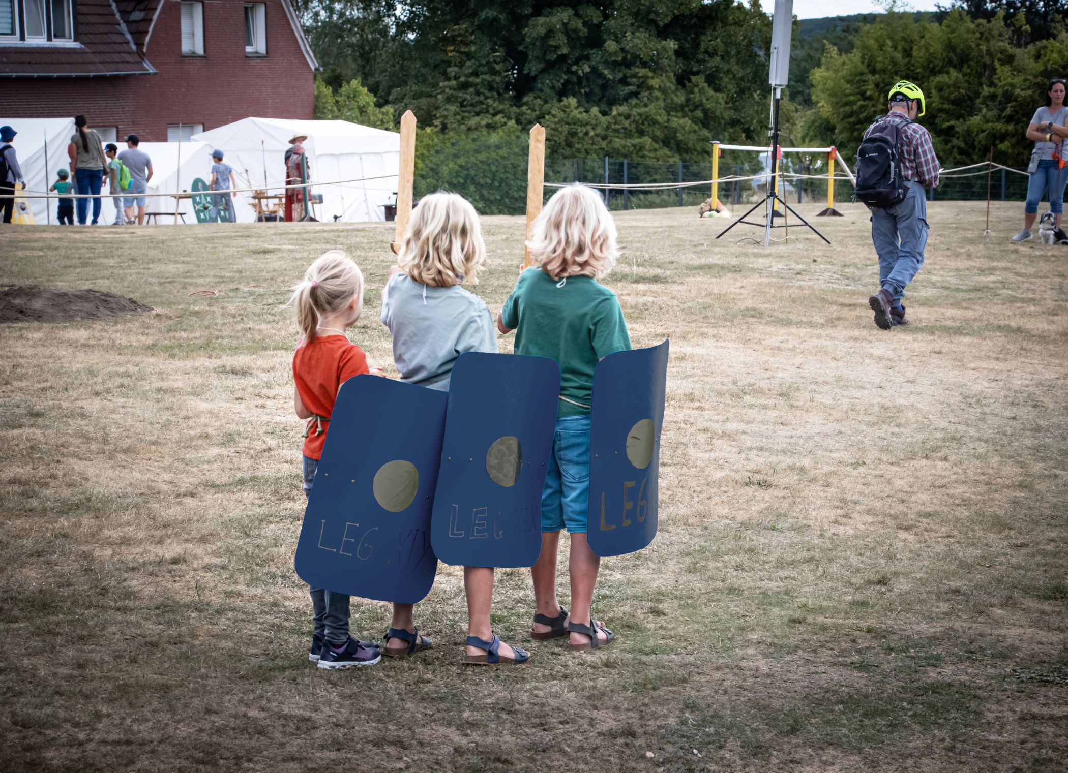 Bei der ersten Ferienaktion vom 29. bis 31. Juli heißt es "Legionäre, angetreten zum Appell!".<br>Foto: LWL/S. Holländer