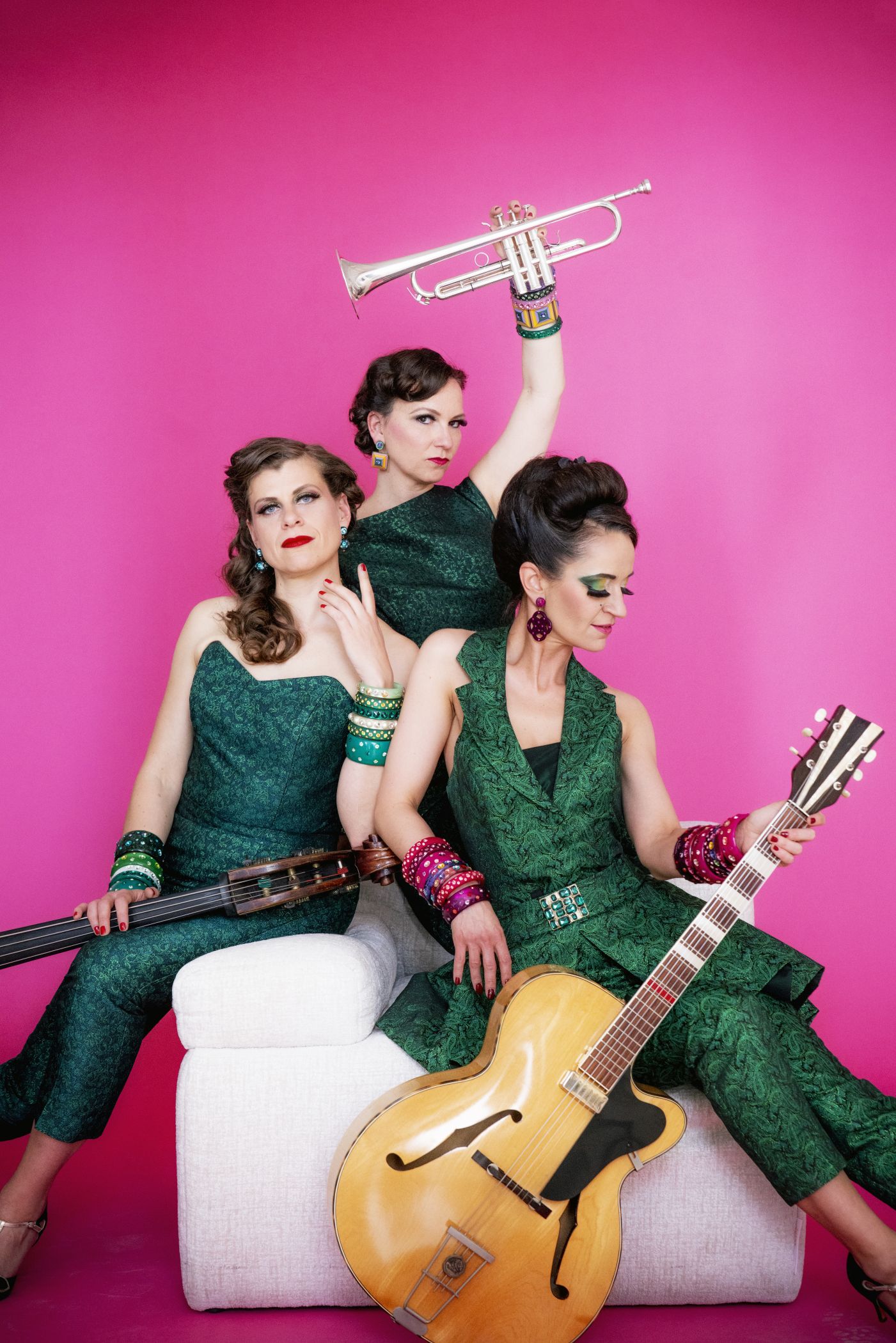 Zucchini-Sistaz: entführen in der Dauerausstellung in die goldene Ära des Swing.<br>Foto: Harald Hoffmann