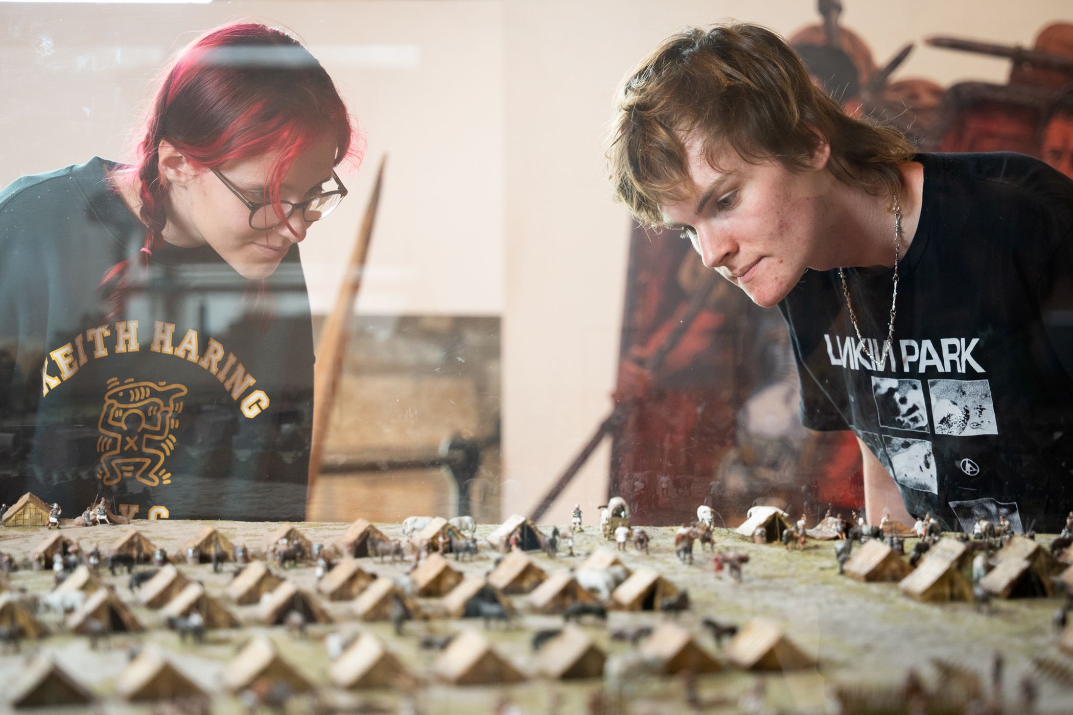 Römische Lager in Miniatur-Format gibt es im LWL-Museum in der Kaiserpfalz zu sehen.<br>Foto: LWL/E. Daood