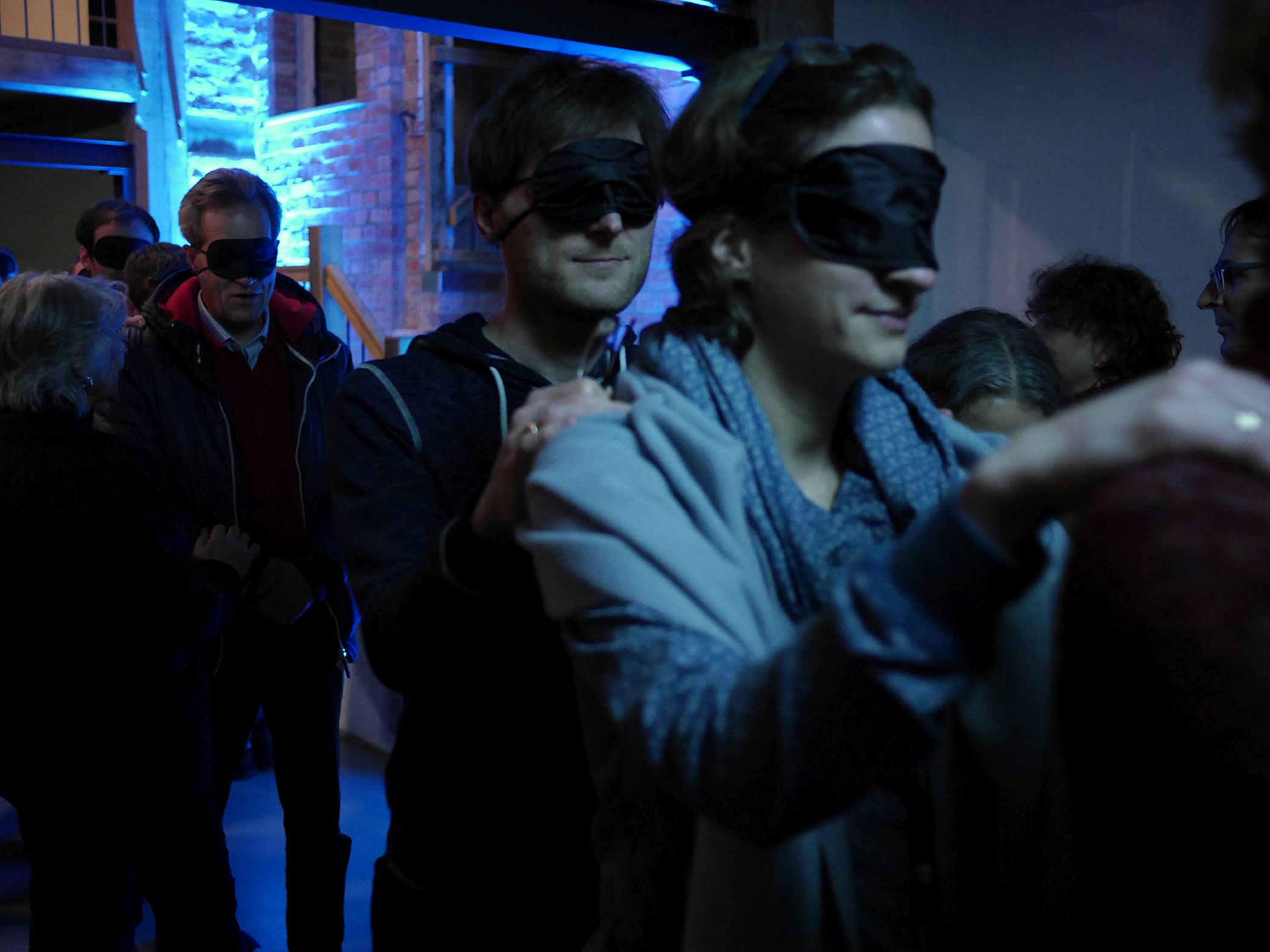 "Concert in the dark" in der Abtei Marienmünster, Marienmünster.<br>Foto: LWL / Kulturstiftung Marienmünster