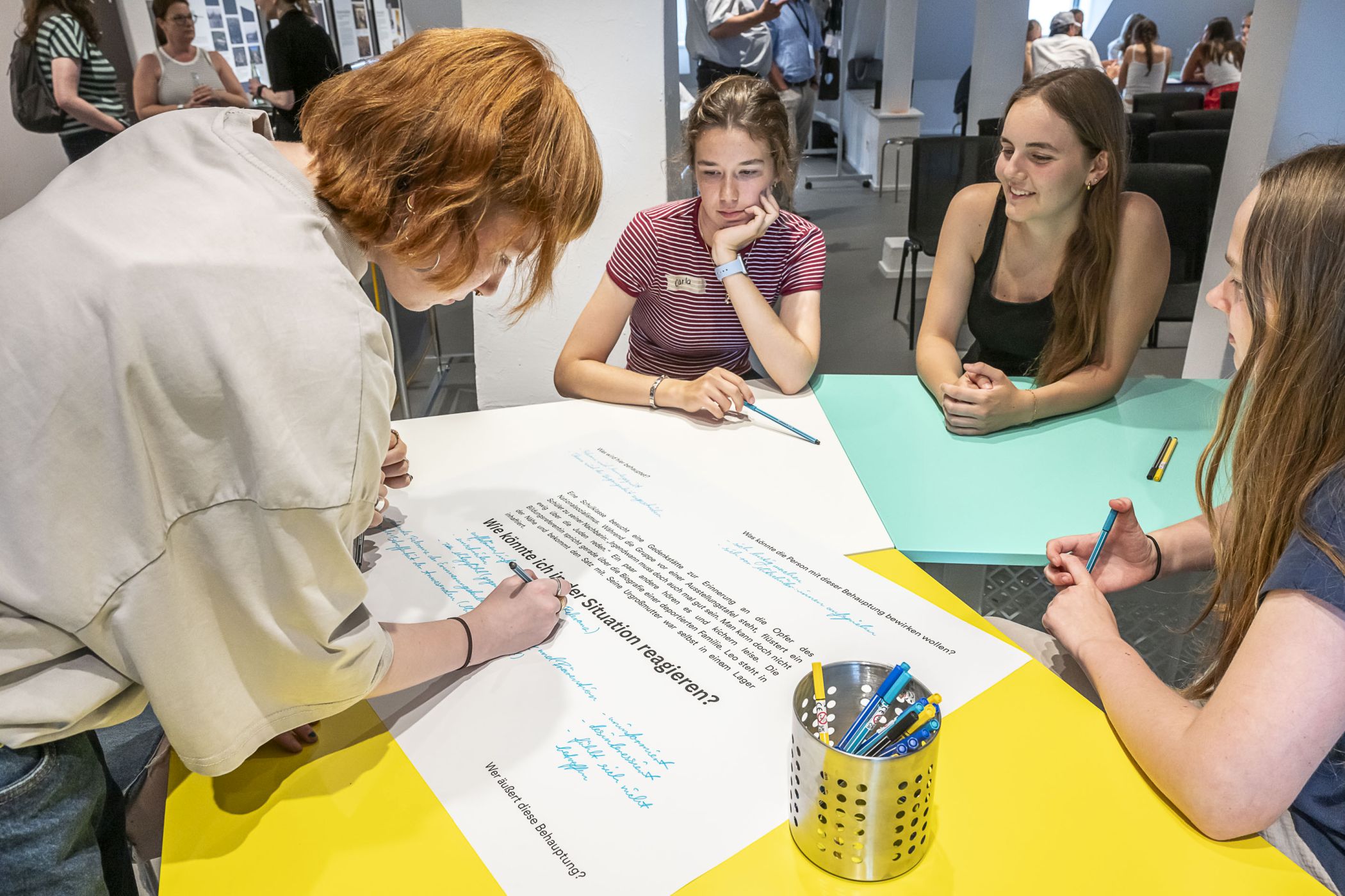 Workshop: "Gestern, heute, immer" Projekt zur Stärkung der Gedenkstätten in Westfalen-Lippe gestartet.<br>Foto: LWL / Thorsten Arendt
