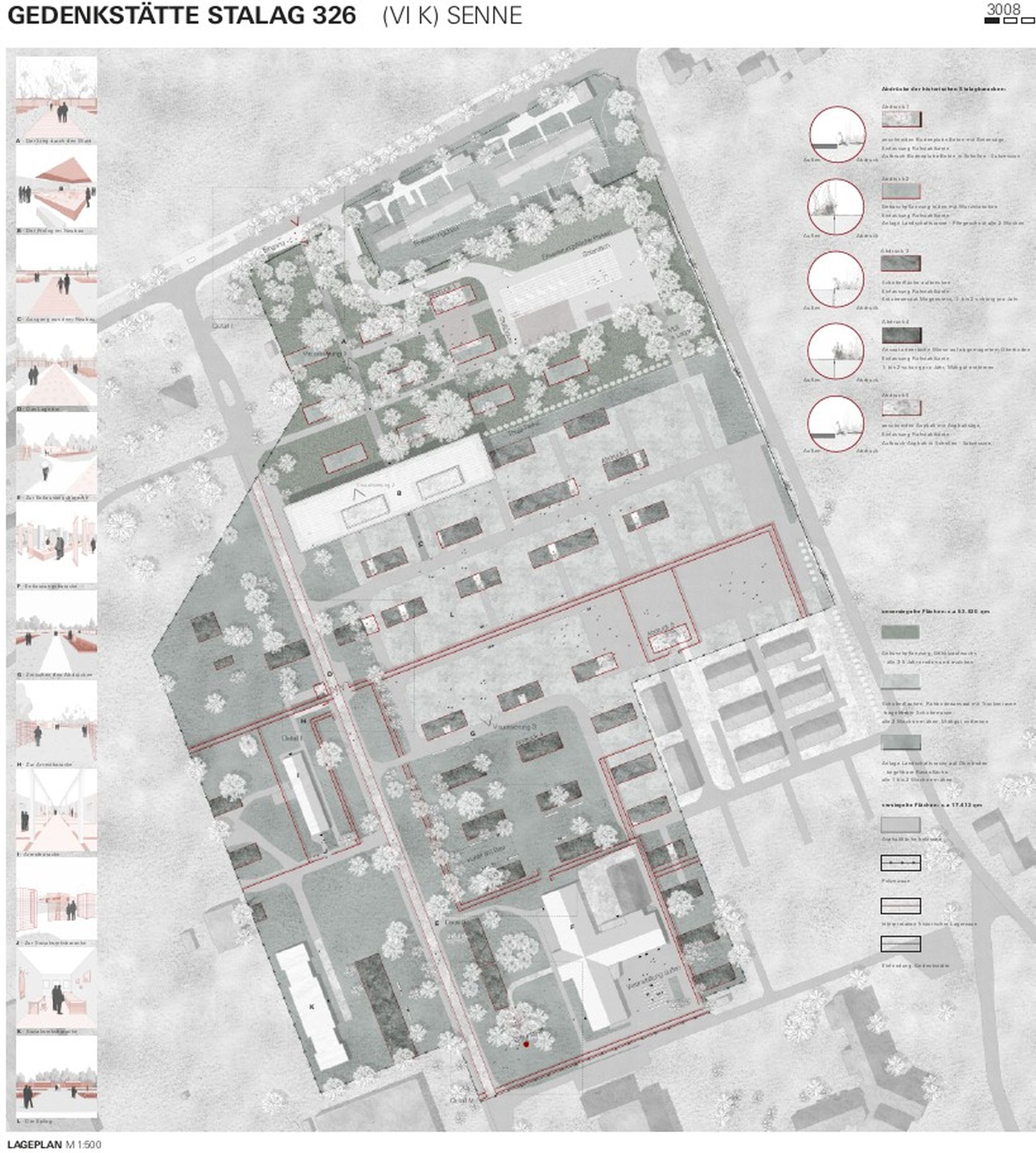 Lageplan.<br>ACHTUNG: Nur zur redaktionellen Verwendung im Zusammenhang mit der Berichterstattung/Ausstellung/Aktion und nur mit Urhebernennung<br>Foto: ATELIER BRÜCKNER