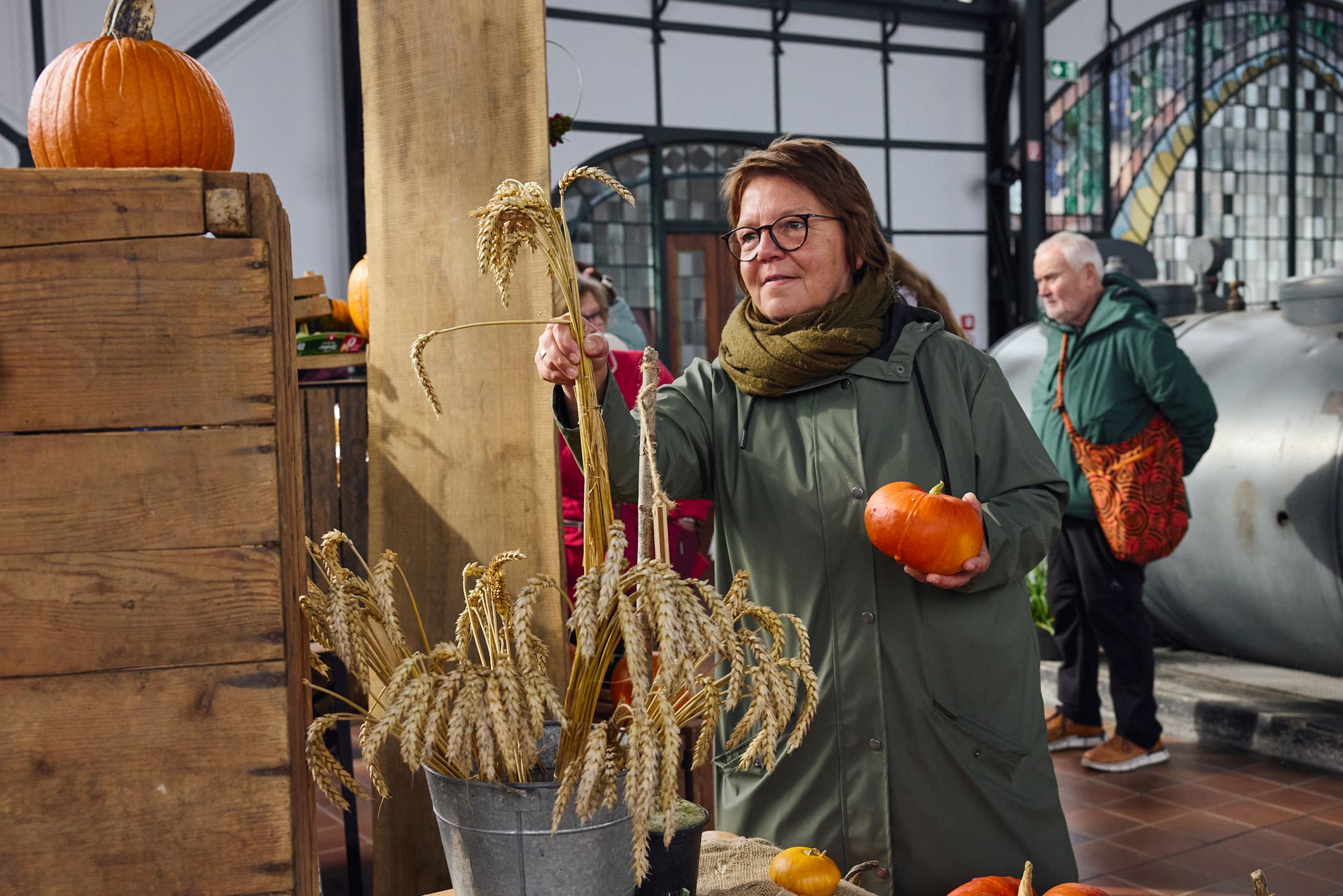 Am 10. Oktober ist wieder Erntemarkt in der Maschinenhalle der Zeche Zollern. Es gibt noch Plätze für private Anbieter.<br>Foto: LWL / Bokeum Lee