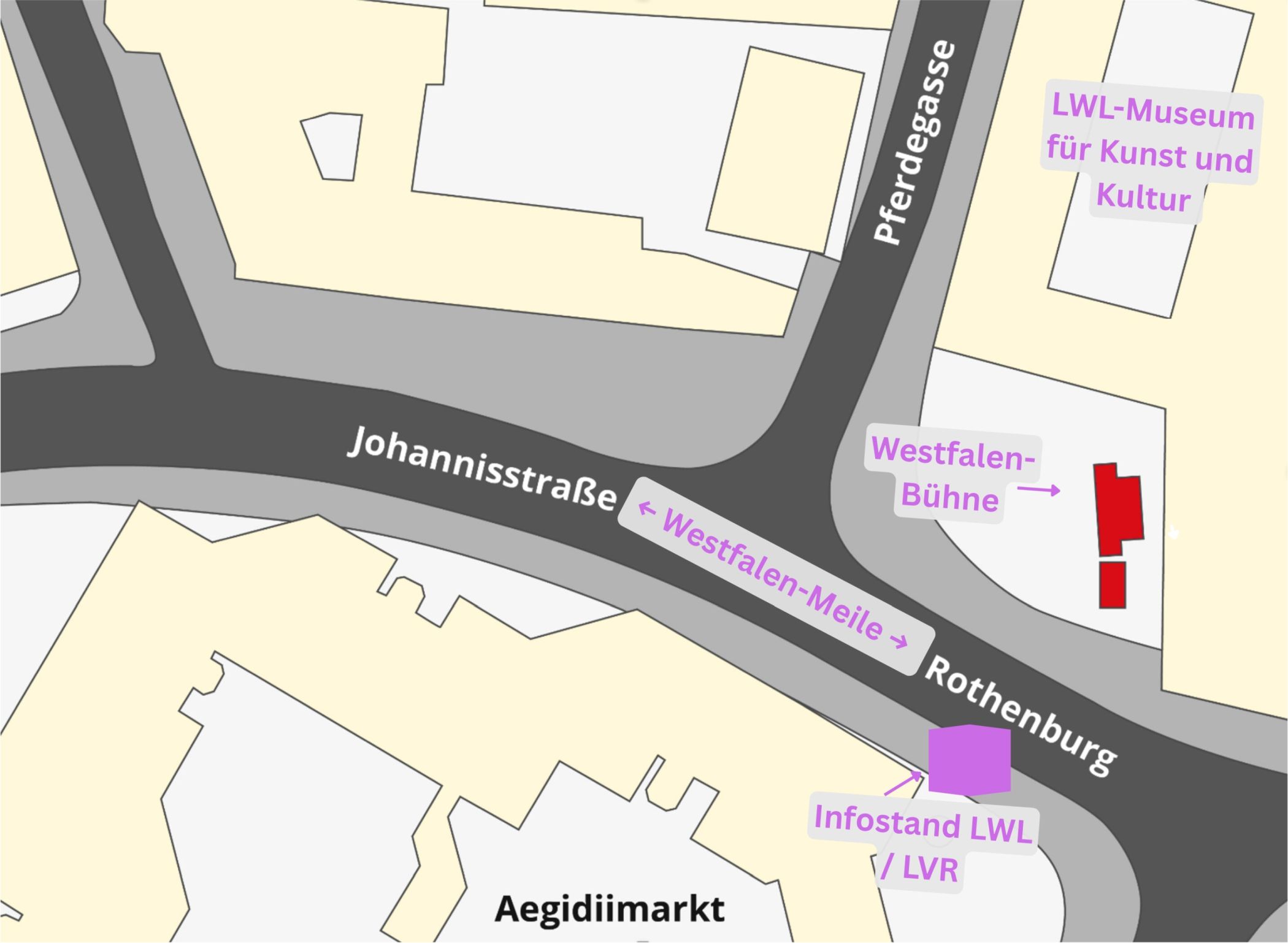 Die Westfalen-Meile wird präsentiert von der Stiftung Westfalen-Initiative.<br>Foto: LWL