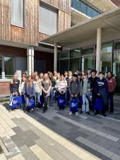 Beim Girl'- & Boys'Day waren 27 Jugendliche in der LWL-Klinik Lengerich zu Gast.<br>Foto: LWL/Simone Böhnisch