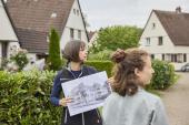 Durch die Eickeler Kolonie und die Siedlung Dahlhauser Heide geht es bei der Führung "Wohnen auf der Seilscheibe" am 1. August.<br>Foto: LWL / Julia Gehrmann 