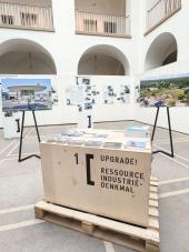Ausstellung "Upgrade! Ressource Industriedenkmal" im Landeshaus in Münster.<br>Foto: LWL / Ricarda Bodi