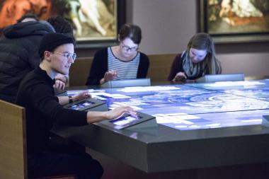 Bei den Gamification-Tagen "1648 reloaded" im LWL-Museum für Kunst und Kultur soll unter anderem der Spieltisch zum Westfälischen Frieden neu gedacht werden.<br>Foto: LWL/Hanna Neander