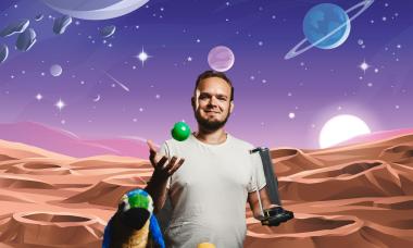 Zauberkünstler Patrick Bernecker ist am 12. November zu Gast in der Ziegelei Lage.<br>Foto: Künstler 