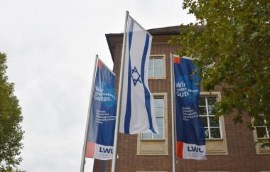 LWL: "Solidarität mit Israel - Antisemitismus entschieden entgegentreten".<br>Foto: LWL