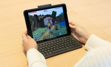 Beim Workshop "Museum goes Minecraft" können die Teilnehmenden ihre Minecraft-Skills beim Nachbau des Museums beweisen.<br>Foto: LWL