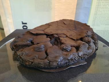 Diese Lübecker Torte ist ein archäologischer Sensationsfund und 79 Jahre alt.<br>Foto: Lisa Renn