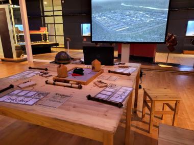Pen & Papyrus ist ein neues Rollenspiel-Abenteuer, das mitten in der Dauerausstellung gespielt wird.<br>Foto: LWL/A. Osterloh
