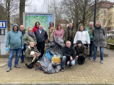 Gruppenfoto der Teilnehmenden des LWL-Wohnverbund Warstein.&lt;br&gt;Foto: LWL/Jasper 