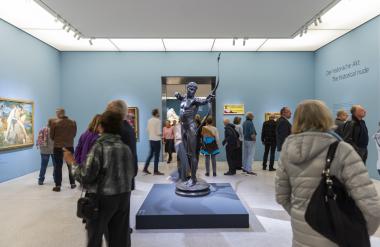 Beim Langen Freitag im April (12.4.) können Interessierte die Ausstellung Nudes im LWL-Museum für Kunst und Kultur ein letztes Mal bei freiem Eintritt erleben.<br>Foto: LWL/Hanna Neander