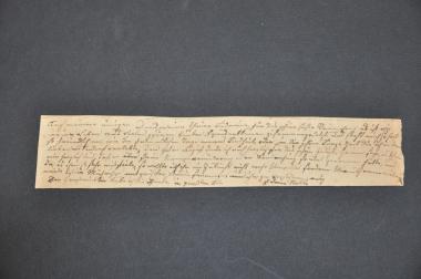 Annette von Droste-Hülshoffs Brief an Ludowine von Haxthausen vom 27. Juli 1813.&lt;br&gt;Foto: LWL 
