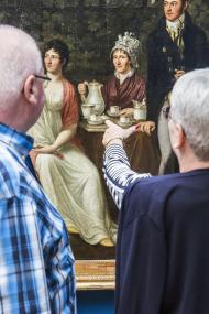 Das LWL-Museum für Kunst und Kultur bietet am Sonntag (25.8.) um 15 Uhr einen Workshop für Menschen mit Demenz, ihre Angehörigen und Freund:innen an.<br>Foto: LWL/Hanna Neander
