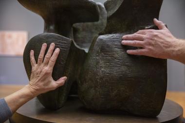 Am Freitag (23.8.) um 15 Uhr gibt es im LWL-Museum für Kunst und Kultur Kunst zum Anfassen in Touren für Menschen mit und ohne Sehbehinderung.<br>Foto: LWL/Hanna Neander