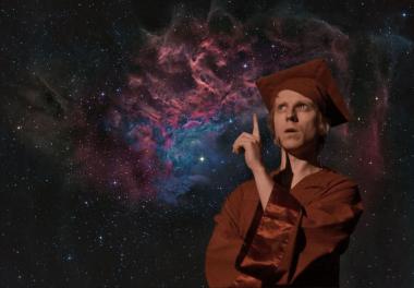 Das Theater Freuynde + Gaesdte präsentiert ein letztes Mal sein Stück "Faust in Space" im LWL-Planetarium.<br>Foto: Freuynde+Gaesdte