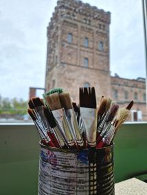 Am Wochenende können Familien im offenen Atelier auf der Zeche Hannover kreativ werden.<br>Foto: LWL