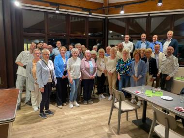Der Lionsclub Marsberg hat das LWL-Therapiezentrum für Forensische Therapie Marsberg besucht.<br>Bild: LWL/Julia Hollwedel
