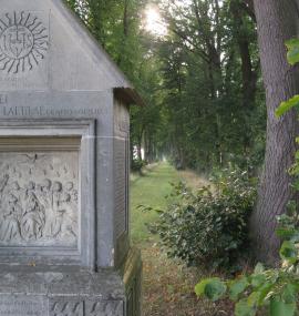 Der Prozessionsweg zwischen Münster und Telgte ist Denkmal des Monats Oktober des Landschaftsverbands Westfalen-Lippe (LWL).<br>Foto: LWL/Christof Baier