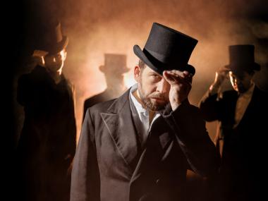 Das Theater ex libris ist zu Gast im LWL-Planetarium und präsentiert unterm Sternenhimmel "Dr. Jekyll & Mr. Hyde".<br>Foto: Hanno Endres