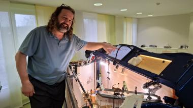 Gernot Hildebrand betreibt sein Marionettentheater seit fast 15 Jahren. <br>Foto: LWL/Philipp Stenger