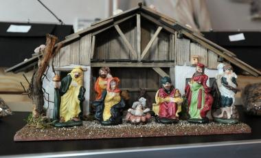 Für weihnachtliche Atmosphäre sorgt der Förderverein der Zeche Hannover beim Adventsmarkt im Lüftergebäude.<br>Foto: LWL/Appelhans