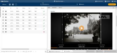 Der Landschaftsverband Westfalen-Lippe (LWL) hat im Bild-, Film- und Tonarchiv seines LWL-Medienzentrums für Westfalen das neu entwickelte Media-Asset-Managementsystem "Cube Collections" in Betrieb genommen.<br>Foto: LWL
