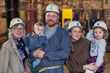 Mehrere Angebote für Familien gibt es am Sonntag auf der Zeche Zollern.<br>Foto: LWL / Julia Gehrmann