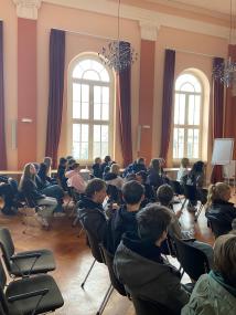 Veranstaltungen zur Suchtprävention finden im Festsaal des LWL-Klinikums Marsberg statt.<br>Foto: Julia Hollwedel