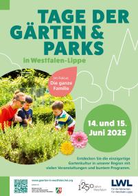 Die diesjährigen "Tage der Gärten und Parks in Westfalen-Lippe" widmen sich dem Thema "Für die ganze Familie".<br>Foto: LWL / Daniel Witte