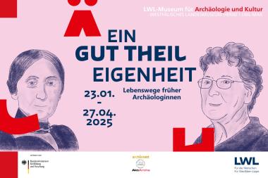Der Vortrag von Dr. Jana Esther Fries findet im Rahmen der aktuellen Wanderausstellung "'Ein gut Theil Eigenheit' - Lebenswege früher Archäologinnen" statt.<br>Foto: LWL/ Jens Notroff (Zeichnungen)