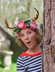 "Wilder Wechsel" heißt das neue Programm von Sia Korthaus, mit dem die Künstlerin am 21. Februar in der Ziegelei Lage zu Gast ist.<br>Foto: Britta Reiffers