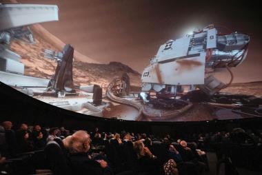 Einblicke in die Technik eines Planetariums werden zum Jubiläum "100 Jahre Planetarium" in einer neuen Show gewährt.<br>Foto: LWL/Steinweg