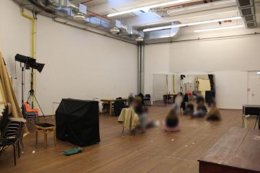Spielfreude im Probenraum des Theaters.<br>Foto: LWL/Julia Hollwedel