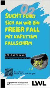 In der zweiten Folge des Podcasts "Seelenstruggle" der LWL-Universitätsklinik Hamm geht es um das Thema Sucht.<br>Bild: LWL
