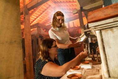 Europas erster Römer-Escape-Room begrüßt die Teilnehmenden auch weiterhin am historischen Ort eines römischen Militärlagers.<br>Foto: Adventurebox Münster