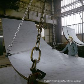 Oktober 1980.<br>Foto: thyssenkrupp Corporate Archives, Duisburg / Karsten Enderlein