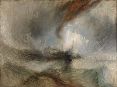 Joseph Mallord William Turner (1775-1851), Snow Storm: Steam-Boat off a Harbourâ¿¿s Mouth, Exhibited 1842, © Tate: Accepted by the nation as part of the Turner Bequest 1856, © Photo: Tate, 2019