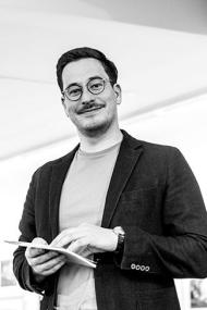 Kulturwissenschaftler Dominik Bönisch von der Hochschule Düsseldorf.<br>Foto: Paul-Ruben Mundthal.
