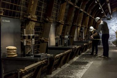 Im "Montanium" wird die Untertagewelt erlebbar. <br>Foto: LWL/Gehrmann