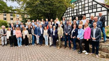 Die Leiterinnen der Jugendämter in Westfalen-Lippe trafen sich zur jährlichen Tagung im LWL-Bildungszentrum Jugendhof Vlotho.<br>Foto: LWL/Fink