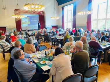 Pensionärsfeier im LWL-Festsaal Warstein.<br>Foto: LWL / Stephanie Dreps