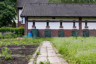 In Anlehnung an das Erntedankfest gibt es auf der Zeche Zollern am Wochenende eine Führung durch den herbstlichen Museumsgarten.&lt;br&gt;Foto: LWL / Julia Gehrmann 